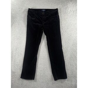 Chaps Velvet Corduroy Pants Women 12P‎ Straight Leg Academia Classic Minimalist